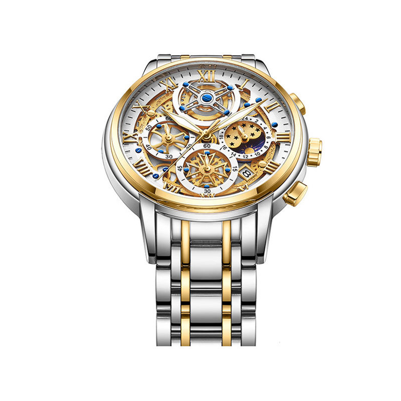 LIGE 8973 Chronograph Luxury Business Men’s Watch 