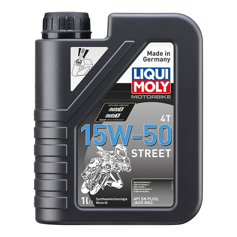 Liqui Moly Motorbike 15W-50 4T Semi Synthetic Engine Oil - 1 Litre