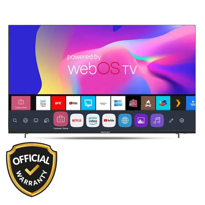 Mango 75 Inch Borderless 4K UHD LED Smart TV (MG75FW1)