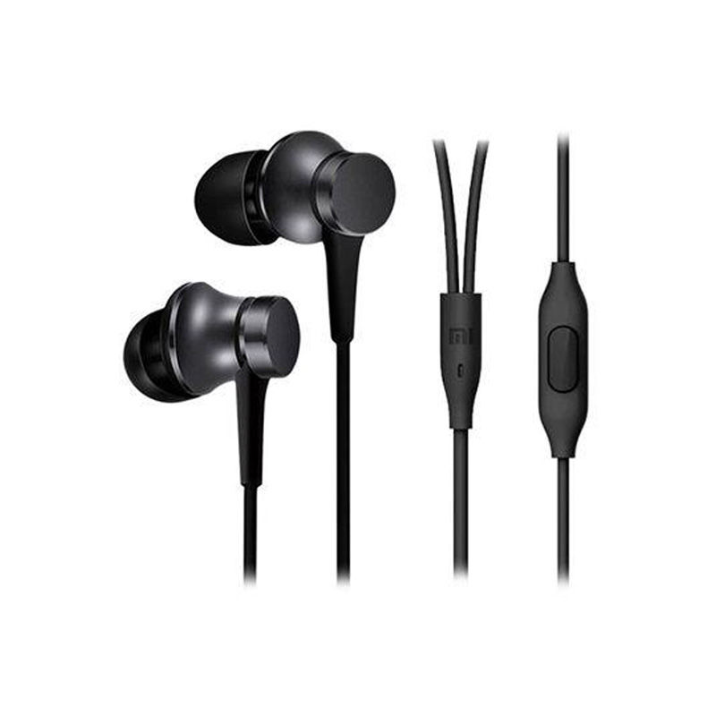 Xiaomi Zbw4354ty Earbud Headphones Stereo Headset In-ear Mi Basic Black  1.25 M for sale online