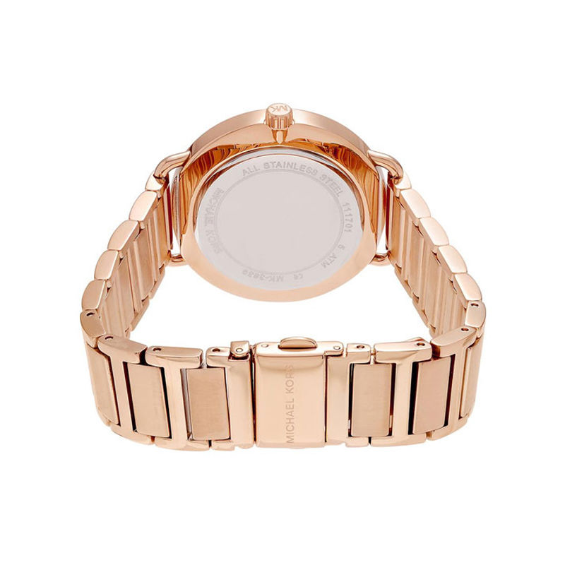Michael Kors MK3640 Portia Rose Gold-Tone Watch For Women
