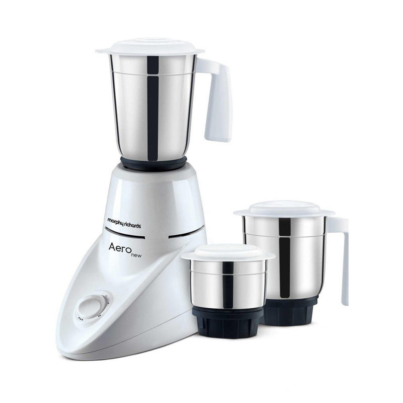 Morphy Richards 3 Jars Mixer Grinder Aero New – White