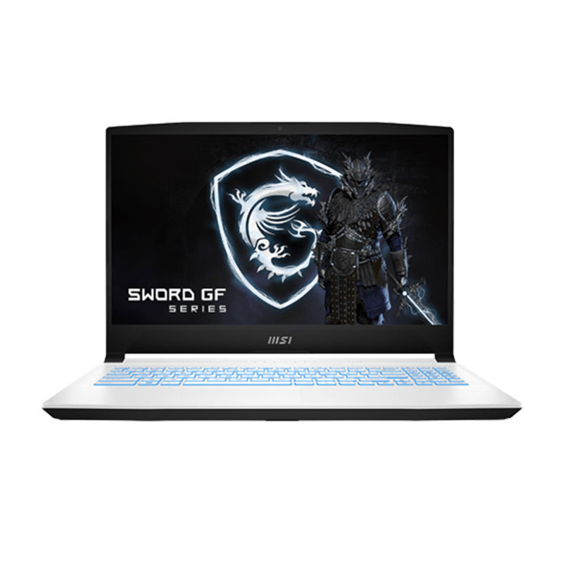 MSI Sword 15 A12UCX 15.6” FHD Core i5 12th Gen RTX 2050 4GB Graphics 8GB RAM 512GB SSD Gaming Laptop - White