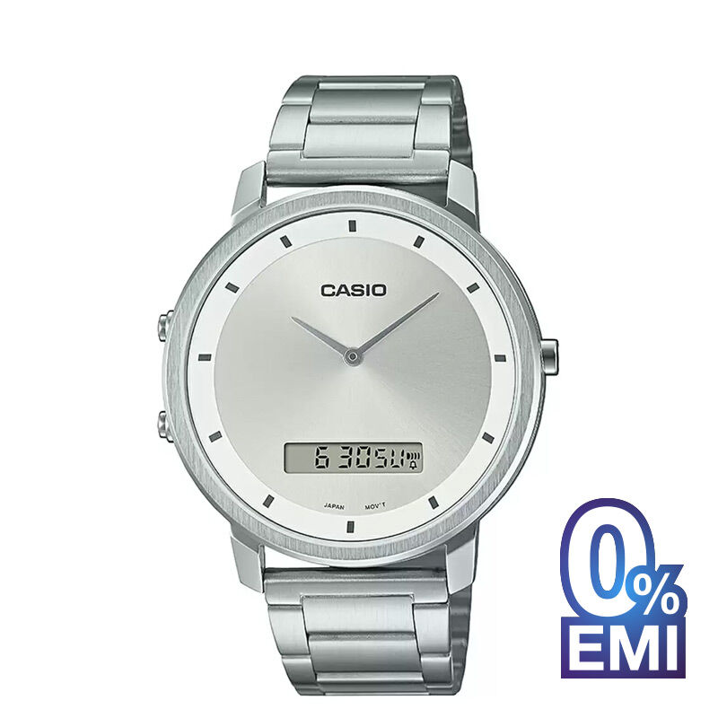 Casio Enticer MTP-B200D-7EDF Stainless Steel Analog-Digital Men’s Watch