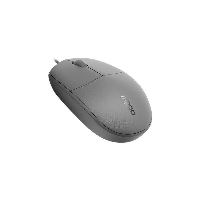 Rapoo N100 Wired Mouse - Black