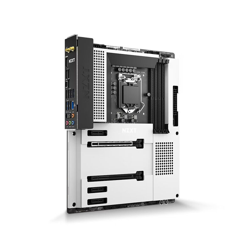 NZXT N7 Z590 Intel ATX Gaming Motherboard with Wi-Fi and White Cover (N7-Z59XT-B1)