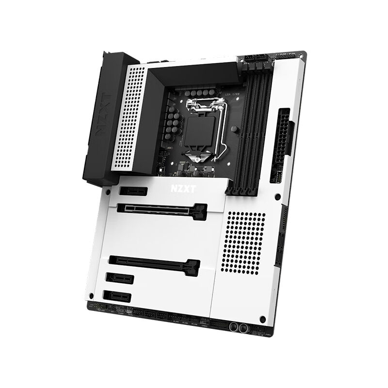 NZXT N7 Z590 Intel ATX Gaming Motherboard with Wi-Fi and White Cover (N7-Z59XT-B1)