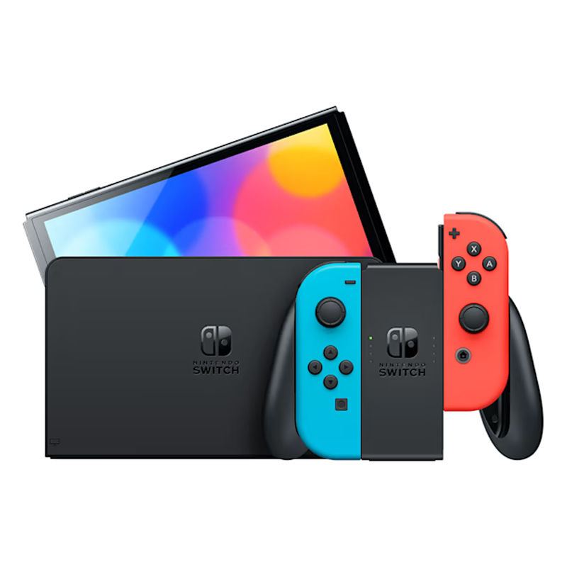 Nintendo Switch OLED Version with Joy Con Gaming Console