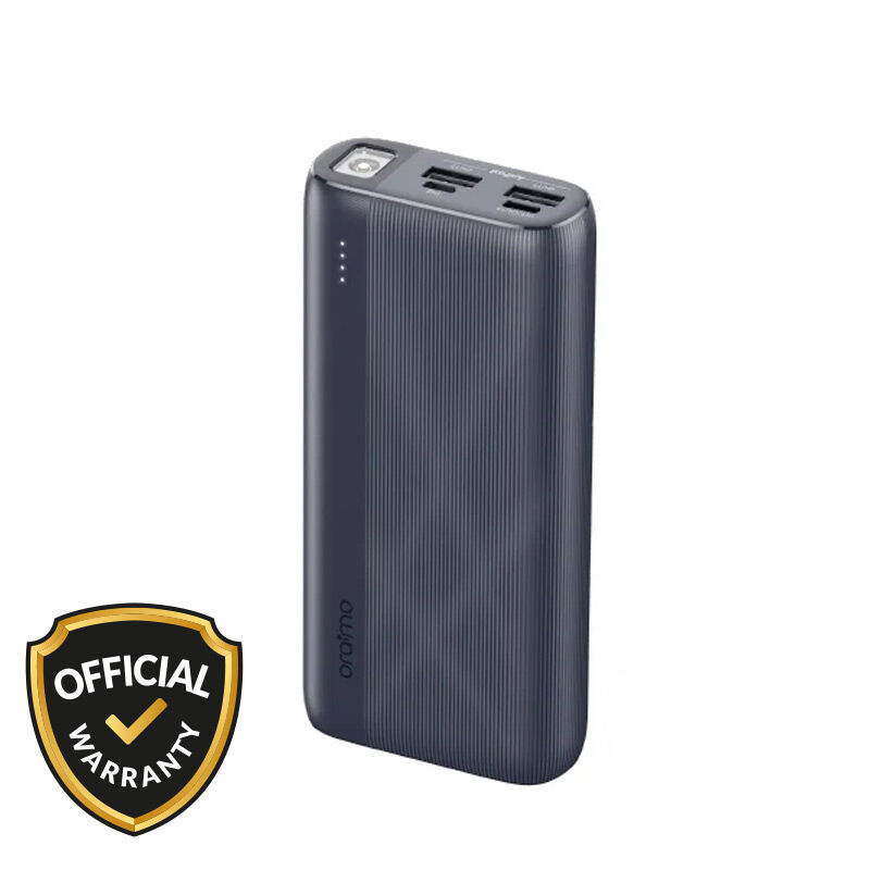 Oraimo 20000mAh 22.5W Super-Fast Universal Power Bank (OPB-7204Q)-Speed Black