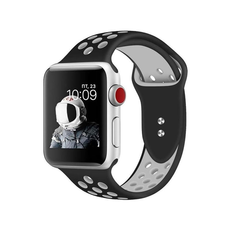 Promate Oreo 42ML 42mm Silicon Strap for Apple Watch Series 1-4