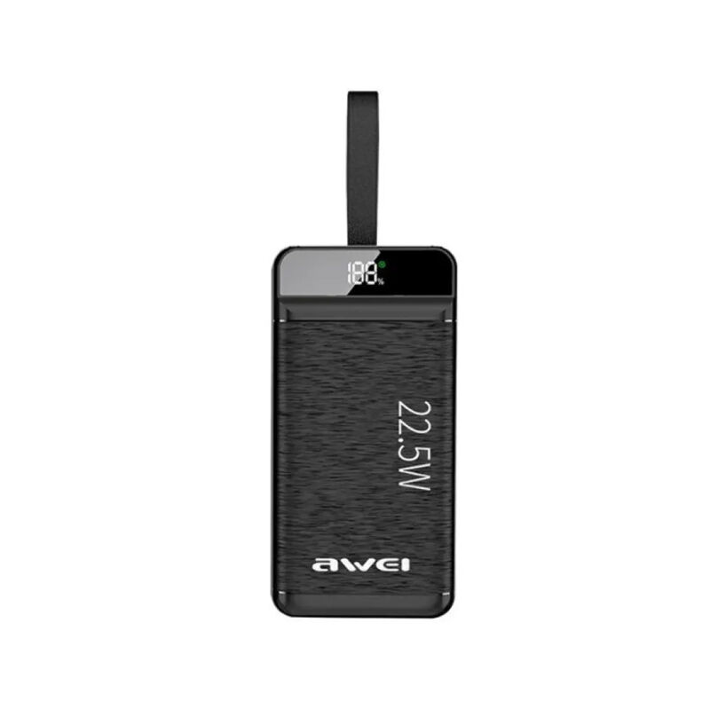 Awei P141K 22.5W 40000mAh Power Bank - Black