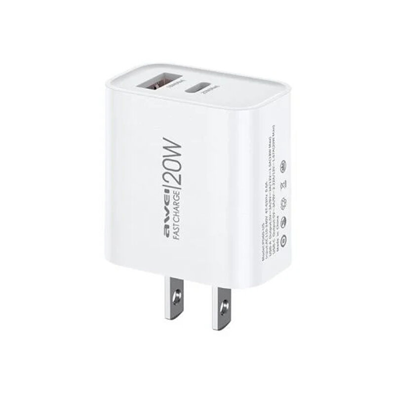 Awei PD60 20W Fast Charging Adapter