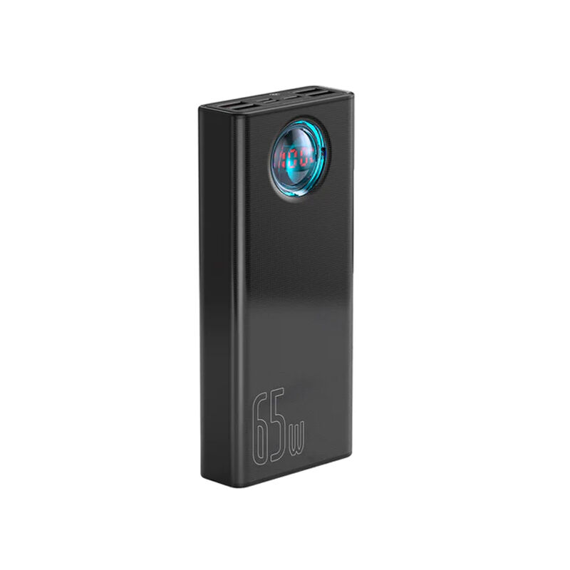 Baseus 65W 30000mAh Amblight Digital Display Power Bank (PPLG-A01) - Black