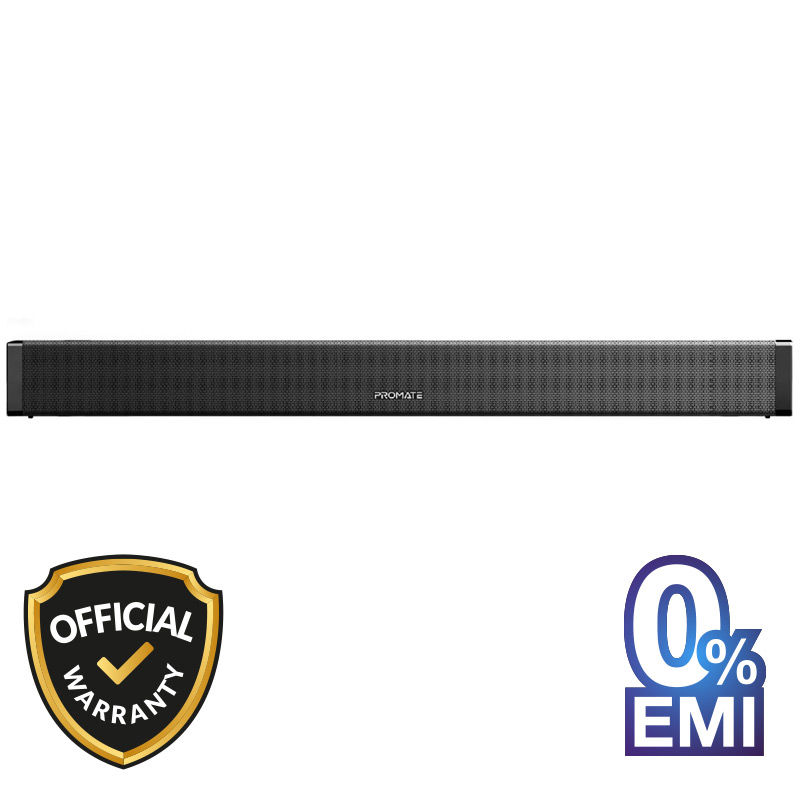 Promate BluesBar 40 HD Wireless Stereo SoundBar - Black