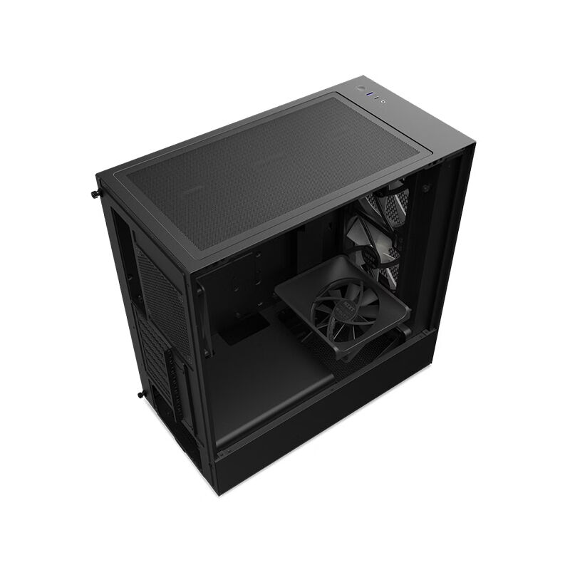 NZXT H Series H5 Flow Edition RGB Compact ATX Mid Tower Desktop Casing (CC-H51FB-R1)