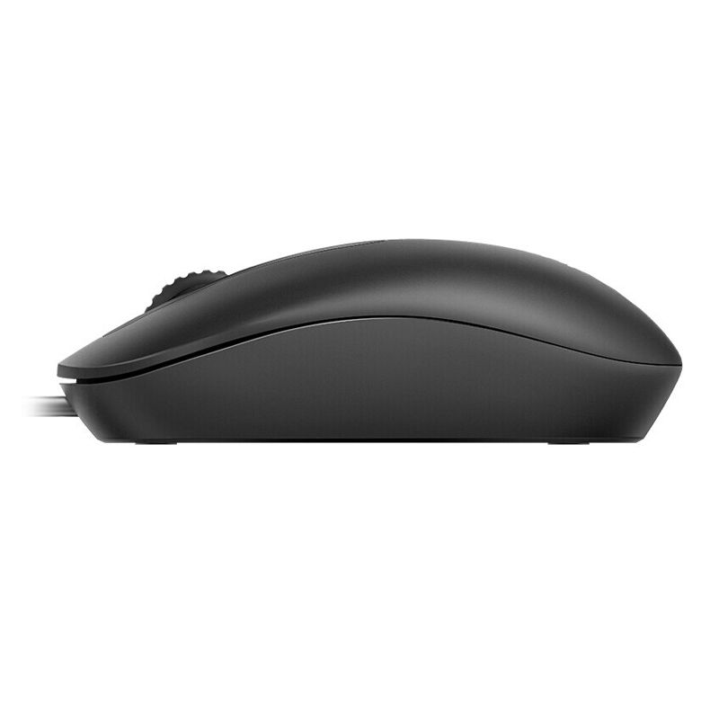 Rapoo N200 Wired Optical Mouse - Black