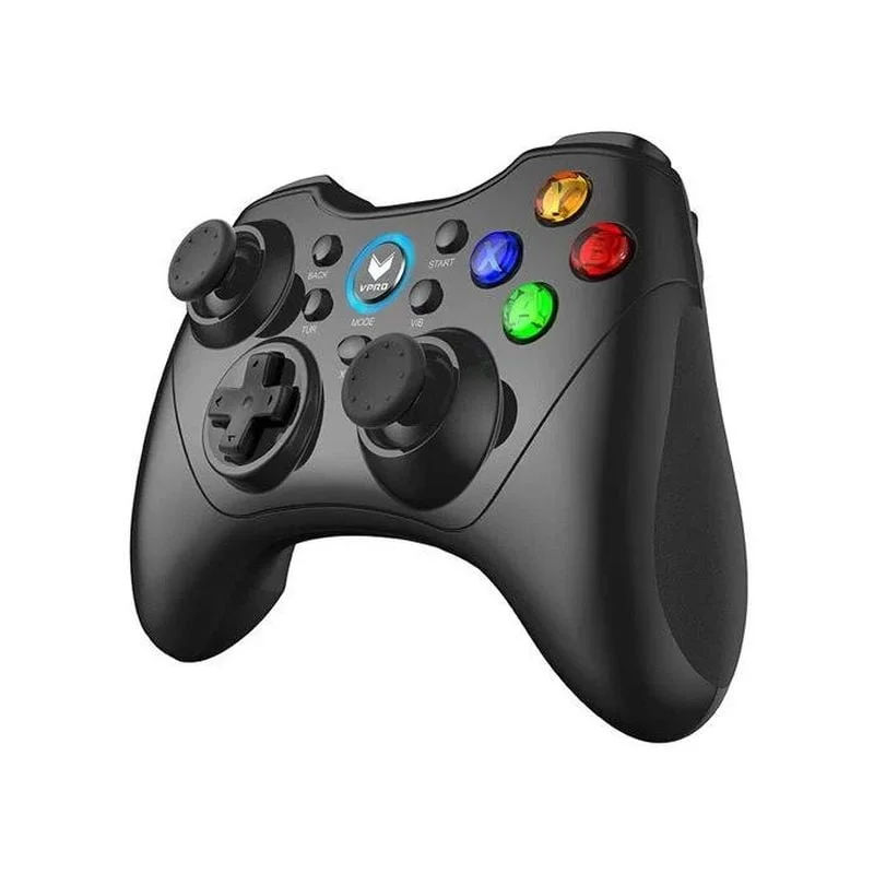 Rapoo V600S Wireless Vibration Gamepad – Black