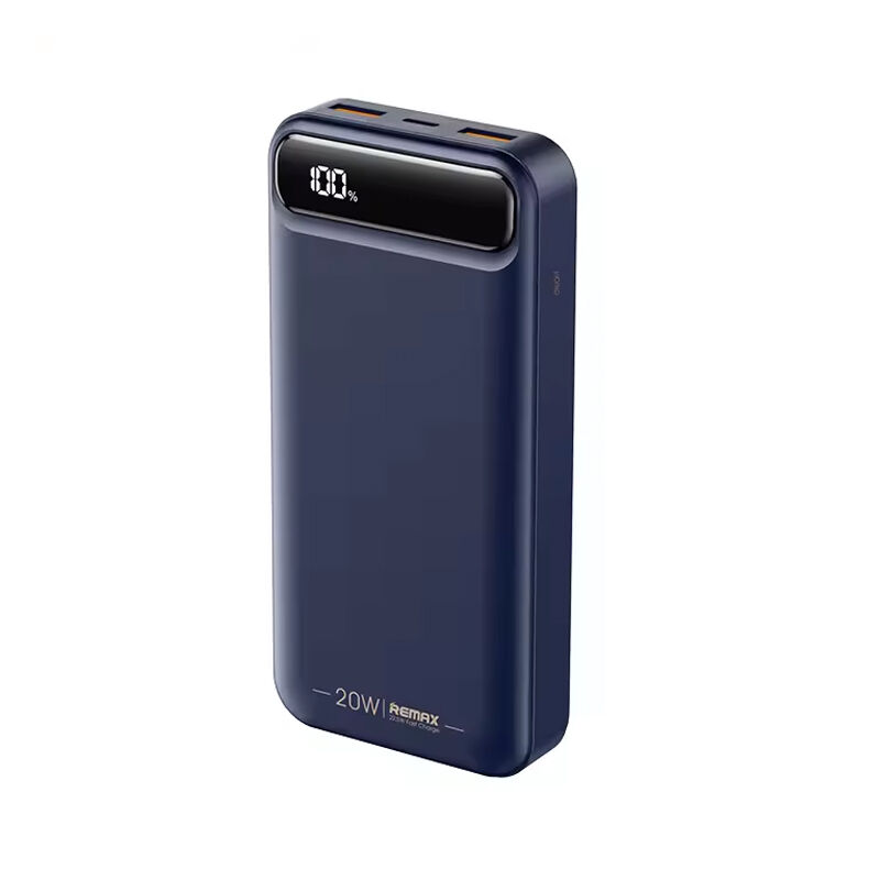 Remax Rpp-521 20000mAh 3 Ports Fast Charging Power Bank – Blue