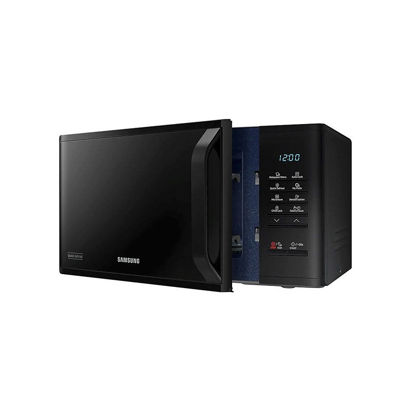 Samsung 23L Solo Microwave Oven with Ceramic Enamel Cavity (MS23K3513AK/D2)