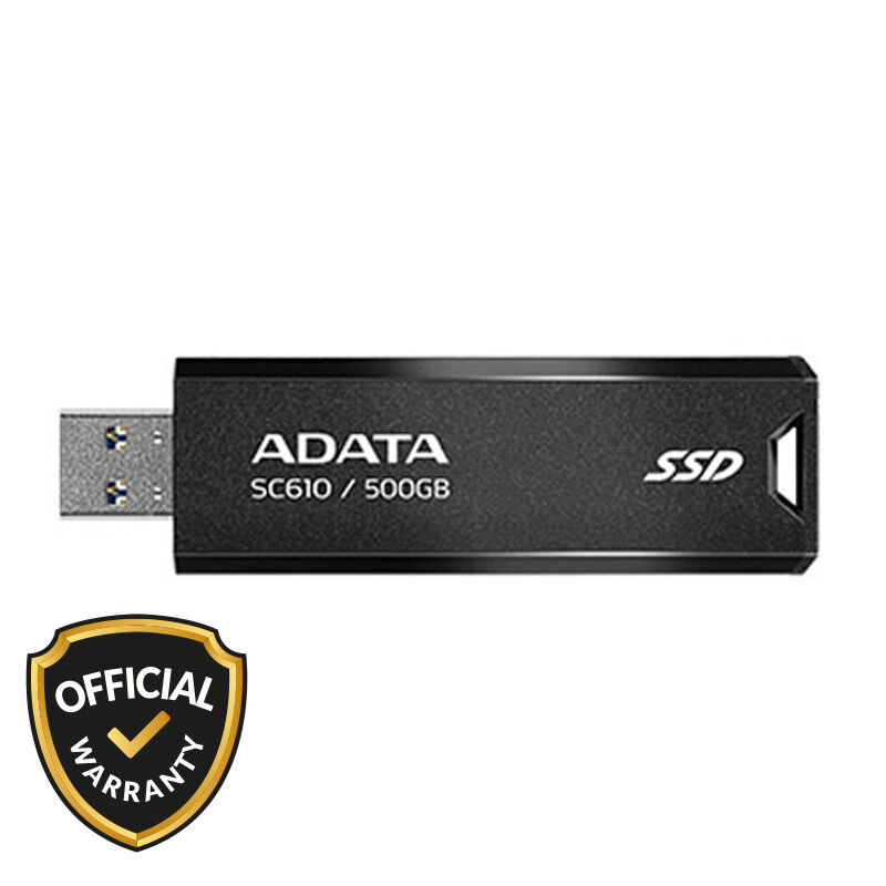 Adata SC610 500GB USB 3.2 External SSD