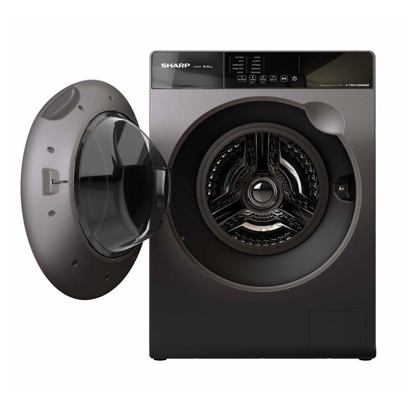 Sharp 8.5 KG Full Auto Front Loading Inverter Washing Machine (ES-FW85SG)