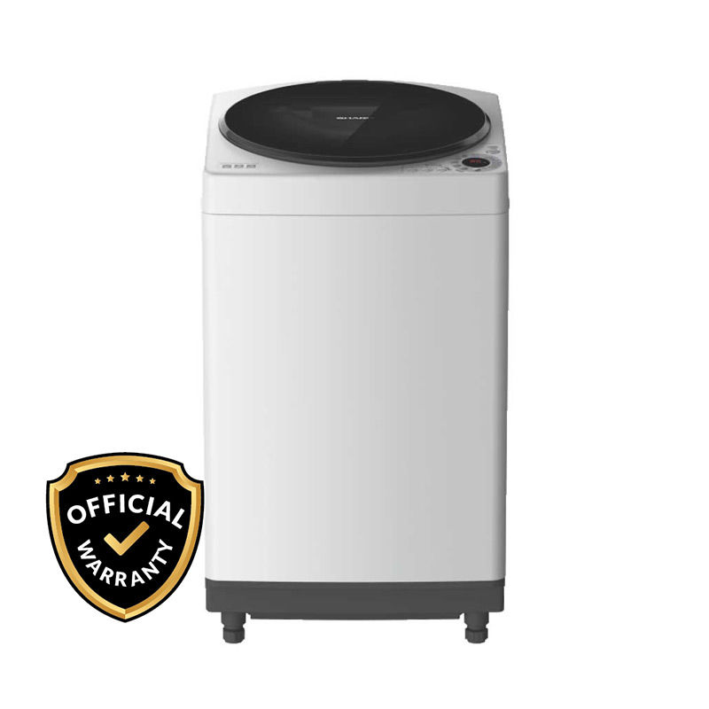 Sharp 8 kg Full Auto Top Loading Washing Machine (ES-W80EW-H)