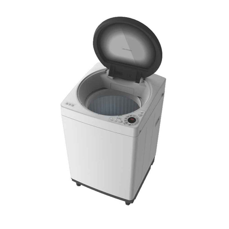 Sharp 8 kg Full Auto Top Loading Washing Machine (ES-W80EW-H)