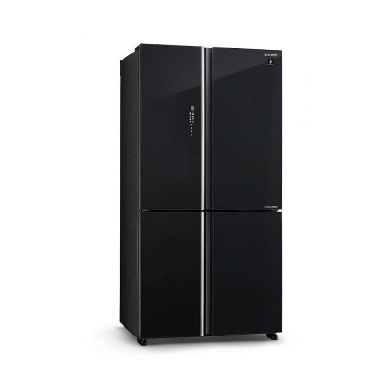 Sharp 639 Liters 4-Door Side by Side Refrigerator - Black (SJ-VX88PG-BK)