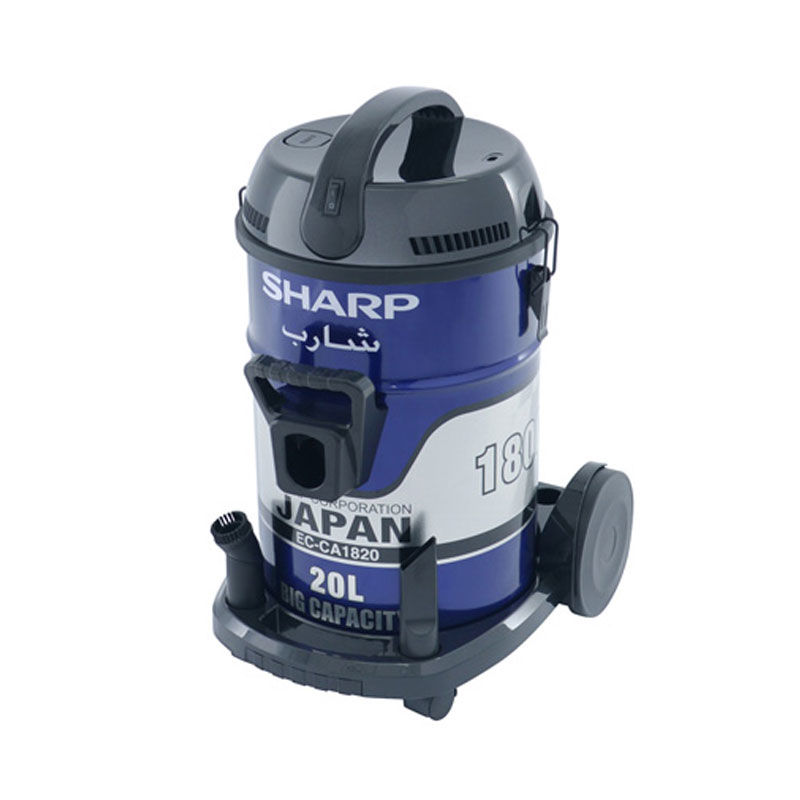 Sharp ECECA1820 Pail Can Vacuum Cleaner with Cloth Filter