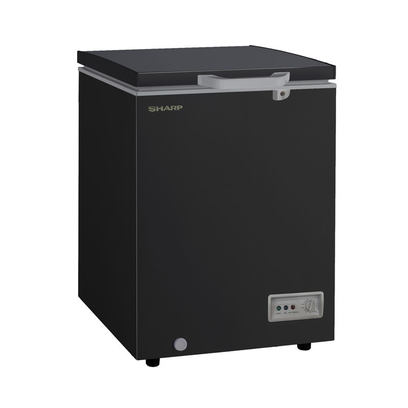 Sharp SJC-138-BK 110 Liters Freezer – Black
