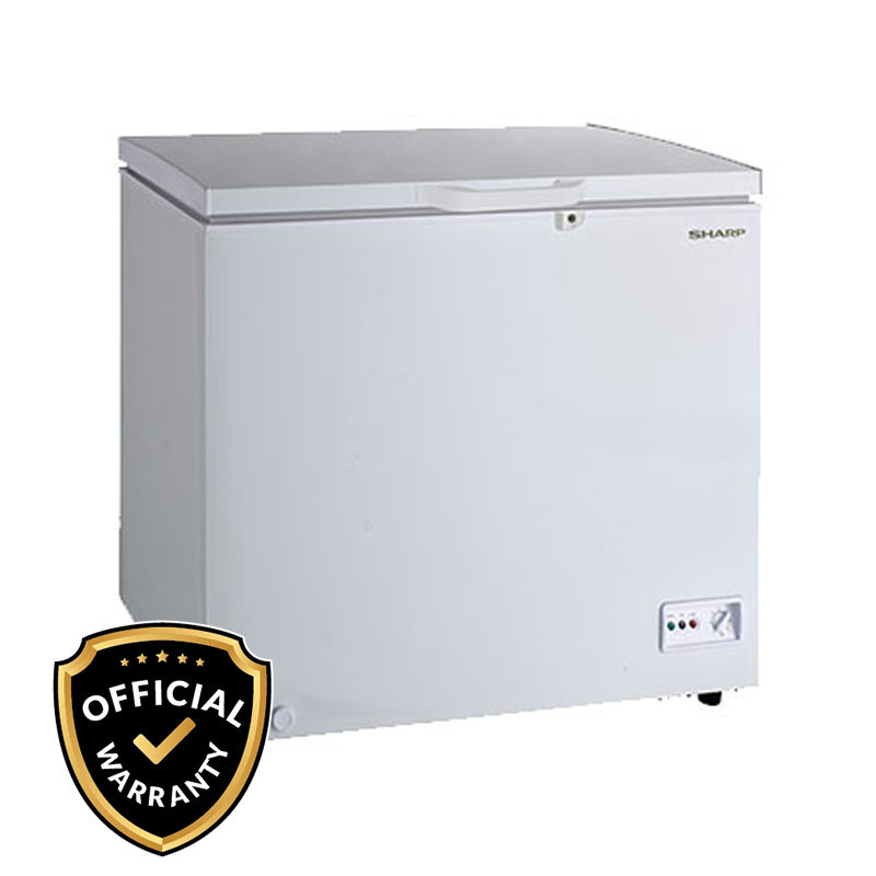 Sharp SJC-218 220 Liters Freezer - White