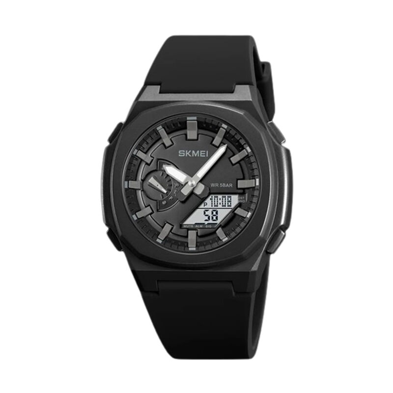 Skmei 2091 Multifunctional Electronic Display Sports Men’s Watch - Black & Grey