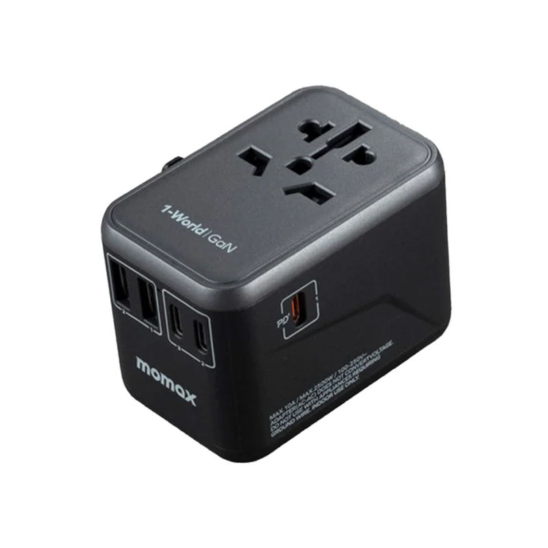 Momax 1 World UA8 65W GaN Convenient Travel Socket