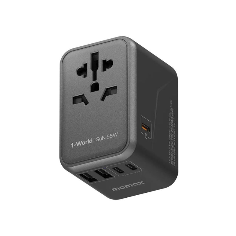 Momax 1 World UA8 65W GaN Convenient Travel Socket