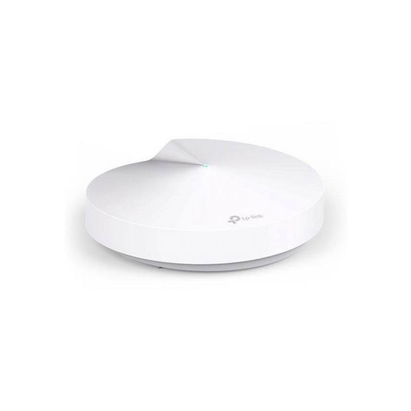 TP-Link Deco M5 (1 Pack) AC1300 Gigabit Dual Band Whole Home Mesh Wi-Fi System Router – White