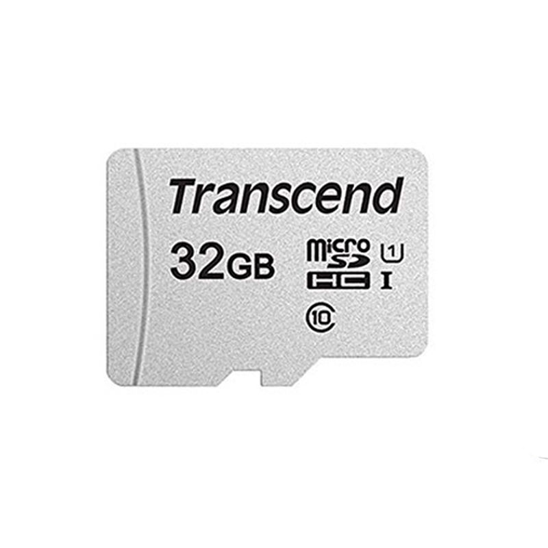 Transcend 32GB MicroSD Card with Adapter (USD300S-A)