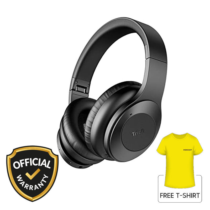 Tribit QuietPlus ANC Headphone with Free T-Shirt