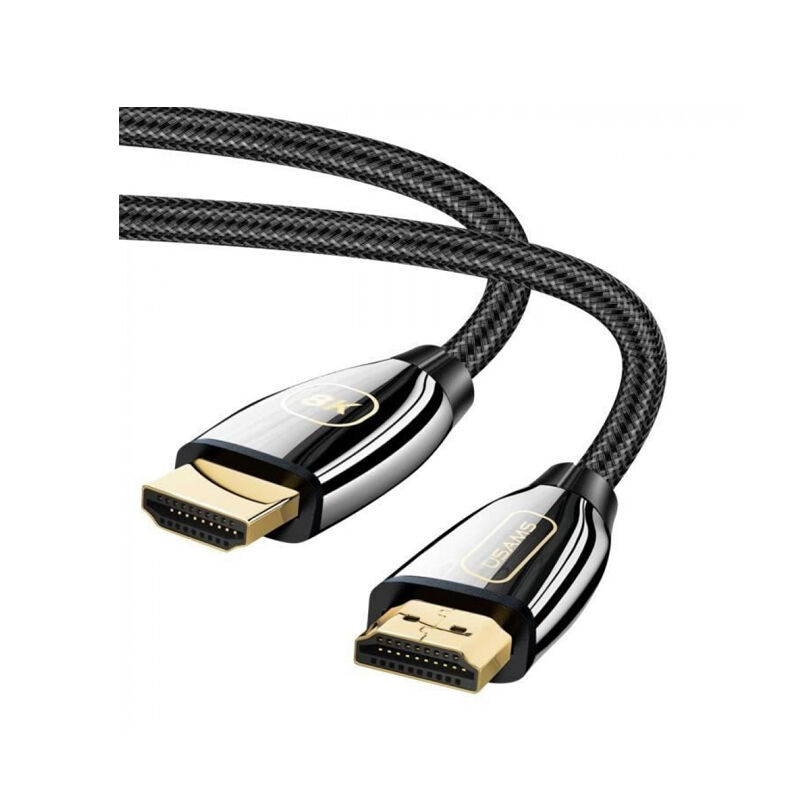 USAMS U67 8K 3M HDMI to HDMI 2.1 Video Cable - Black