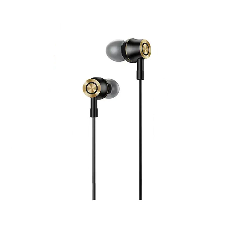 USAMS US-SJ482 EP-43 Type-C In-ear Metal Earphone - Black