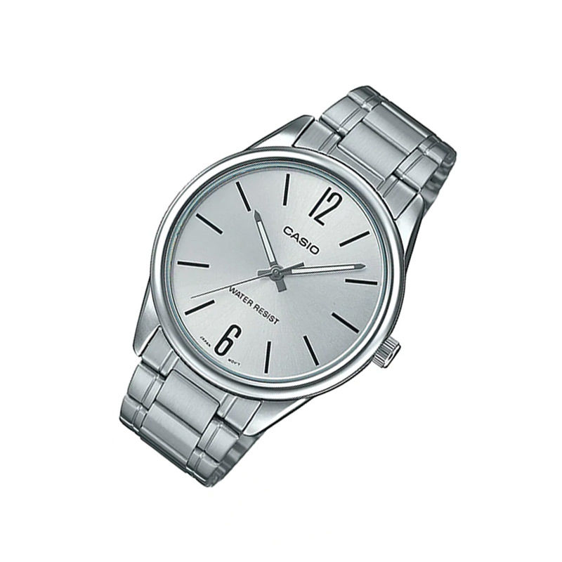 Casio MTP-V005D-7BUDF Enticer Men's Minimalistic Chain Watch