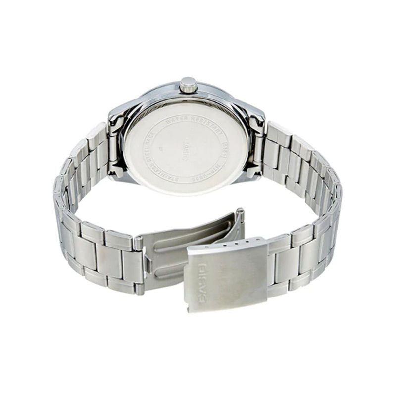 Casio MTP-V005D-7BUDF Enticer Men's Minimalistic Chain Watch