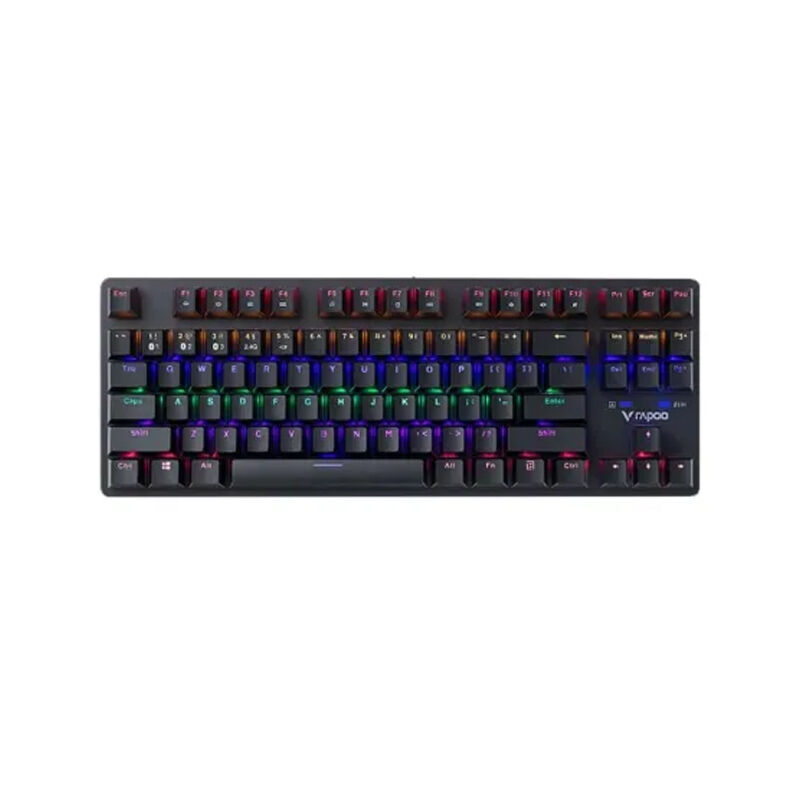 Rapoo V500 Pro-87 Multi-Mode Wireless Mechanical Gaming Keyboard - Black