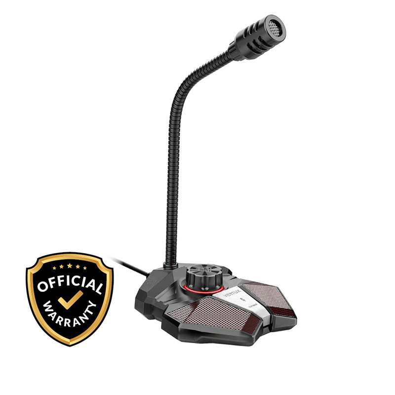 Vertux Condor High Sensitivity Omni-Directional Gaming Microphone with Volume Control