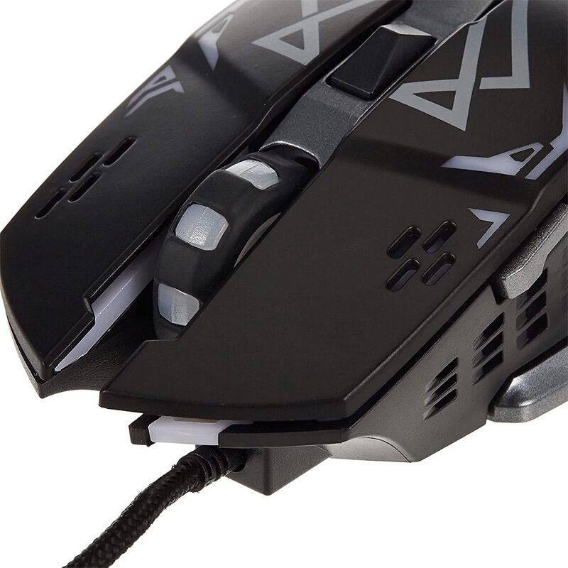 Vertux Drago Precision Tracking Ergonomic Gaming Mouse - Black