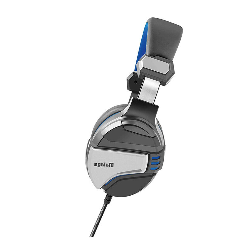 Vertux Malaga Amplified Stereo Wired Gaming Headset - Blue