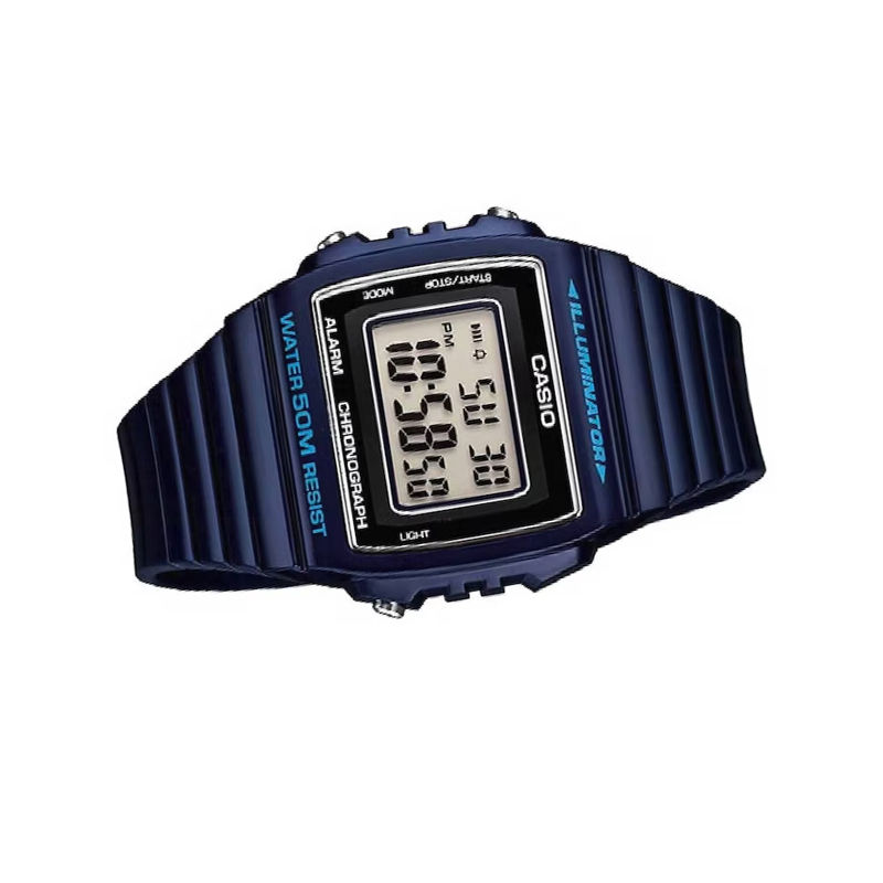 Casio W-215H-2AVDF Illuminator Digital Resin Belt Men's Watch