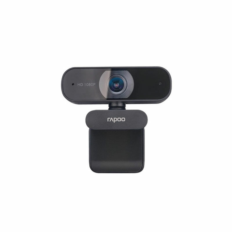 Rapoo C260 USB 1080p Full HD Built-in Mic Webcam - Black