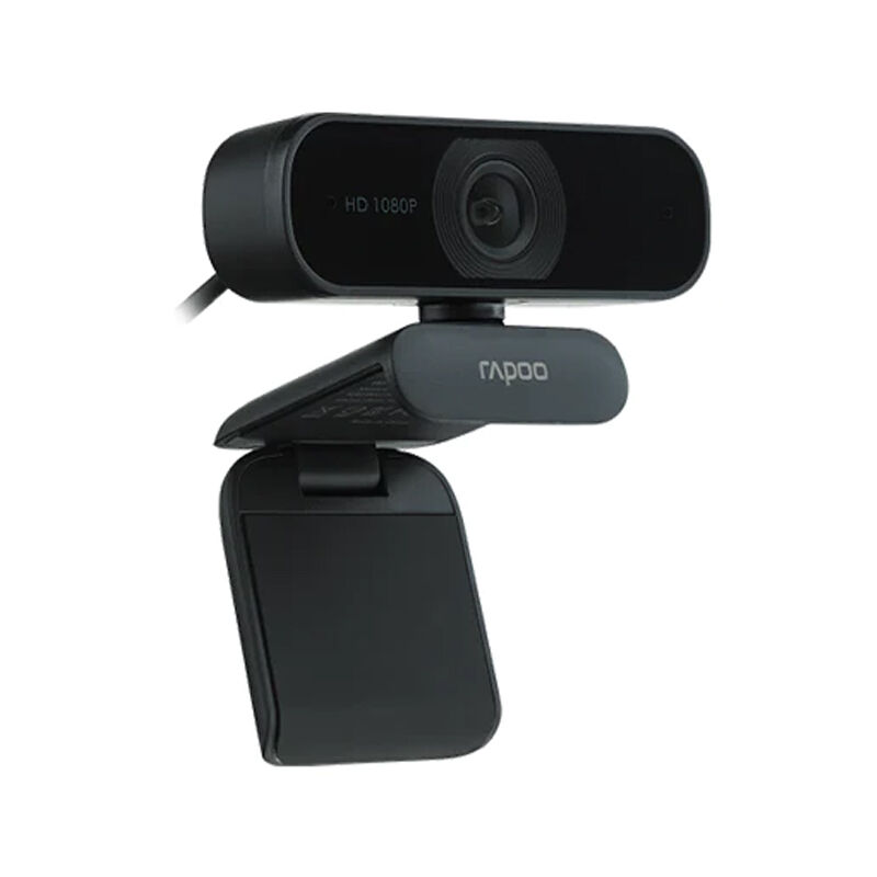 Rapoo C260 USB 1080p Full HD Built-in Mic Webcam - Black