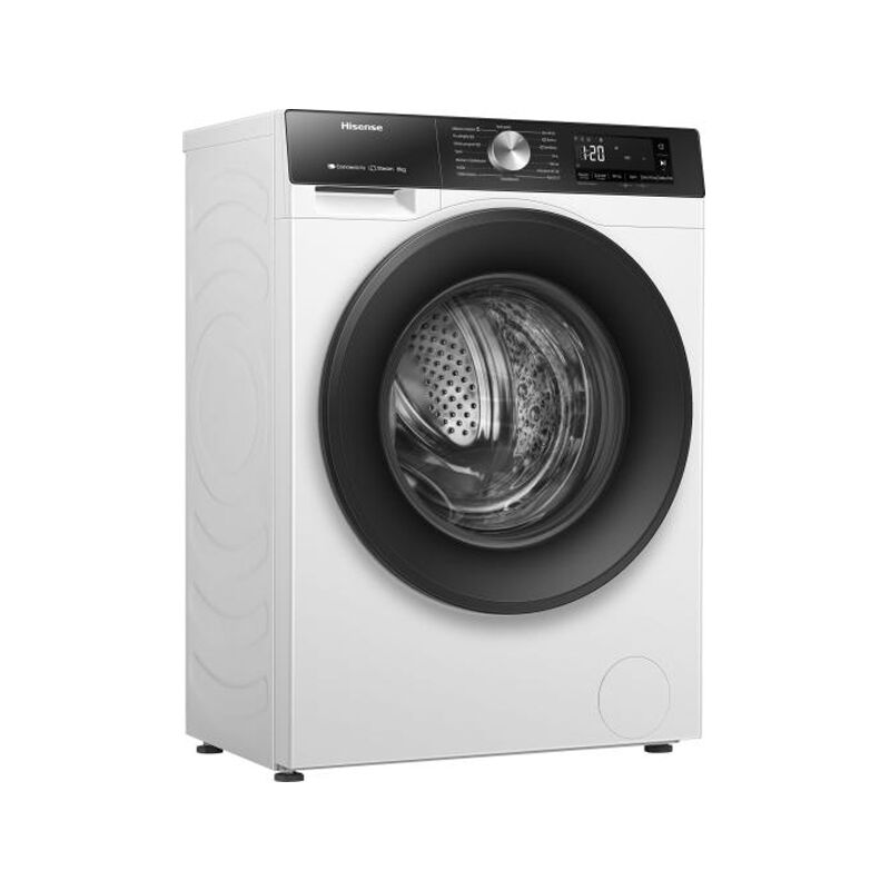 Hisense 8kg Inverter Front Loading Washing Machine (WF3S8043BW)