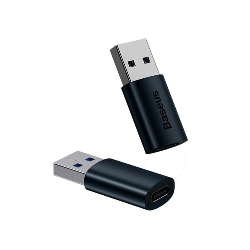 Baseus Ingenuity Series Mini USB 3.1 to Type-C OTG Adapter (ZJJQ000103) - Black